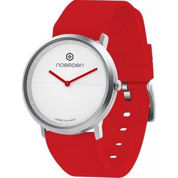 Reloj Inteligente Actividad Deporte Waterproof 50 M Noerden Life 2 Rojo