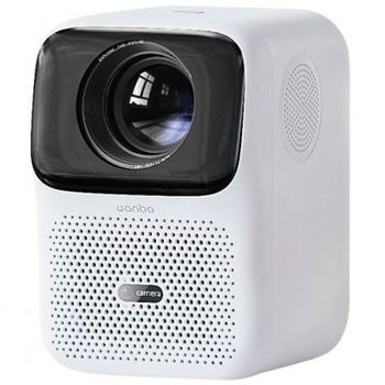 Proyector Portátil Wanbo T4/ 450 Lúmenes/ Full Hd/ Hdmi/ Bluetooth/ Wifi/ Blanco