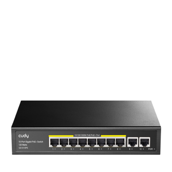 Switch Cudy 8-port Gb Poe+switch 2 Gb Uplink Ports 120w