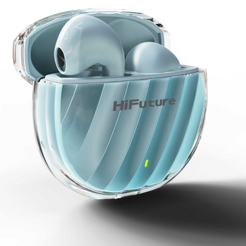 Hifuture Flybuds 3 Auriculares Inalámbricos Bluetooth 5.3, 4 Micrófonos Integrados, 30 Horas De Reproducción, Ipx5 A Prueba De Agua, Auriculares Deportivos, Reducción De Ruido Para Android E Ios