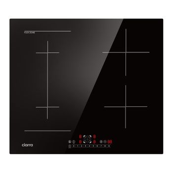 Placa De Inducción 4 Fuegos Función Boost Y Zona Flex 7200w 60cm Cd4bfbih Ciarra