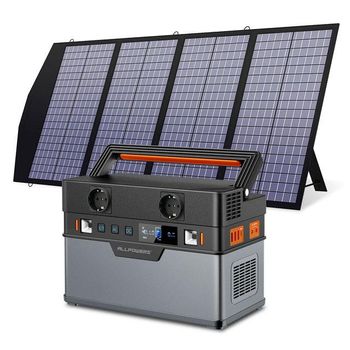 Allpowers Panel Solar Plegable De 200w 18v Portatil Impermeable  Monocristalino De Alta Eficiencia Cargador Solar Para Estación Eenergía  Bluetti Ecoflow Y Otros con Ofertas en Carrefour