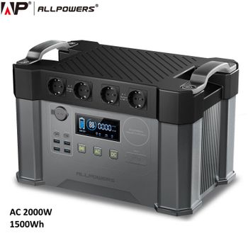 Estación De Energia Portatil Allpowers Ac 200w 41600mah Cargador