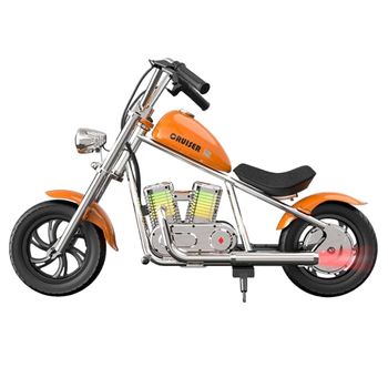 Moto Eléctrica Infantil Hyper Gogo Cruiser 12 Plus App 12", Naranja