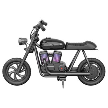 Moto Eléctrica Infantil Hyper Gogo Pioneer 12 Plus 12", Negra