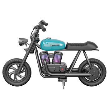 Moto Eléctrica Infantil Hyper Gogo Pioneer 12 Plus 12" Azul