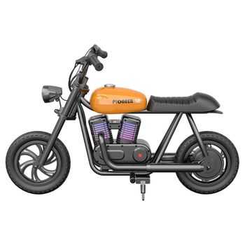 Moto Eléctrica Infantil Hyper Gogo Pioneer 12 Plus 12" Naranja