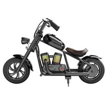 Moto Eléctrica Infantil Hyper Gogo Challenger 12 Plus 12" Negra