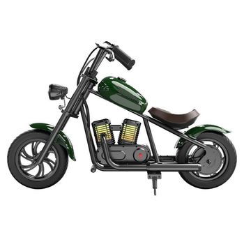 Moto Eléctrica Infantil Hyper Gogo Challenger 12 Plus 12" Verde