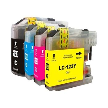 Cartucho De Tinta Compatible Inkoem Lc123