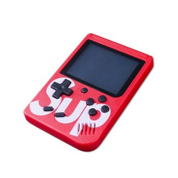 Mini Consola Retro Pantalla Integrada 400 Juegos Roja