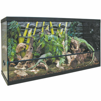 Terrario Repti Selva Cristal 135l: Entorno Natural Y Seguro Para Reptiles - Cpa