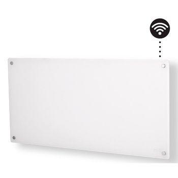 Mill Glass Wifi Panelheater White / Calefactor De Panel 1000w