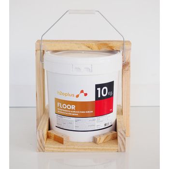 Pintura Para Suelos Exterior E Interior • Floor Rojo 10kg