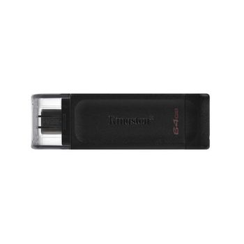 Pendrive Kingston 64gb Usb-c 3.2 Datatraveler 70 Negro