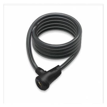 Candado Espiral Onguard Neon 180 Cm X 12 Mm Negro