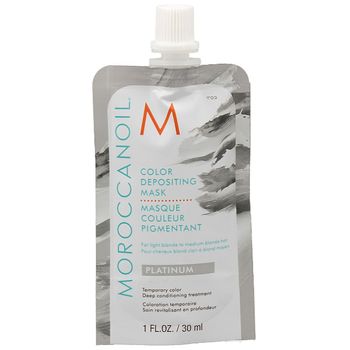 Mascarilla Moroccanoil Color Depositing Platinum 30 Ml