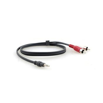 Kramer Cable Audio Estereo Jack 3,5 Mm A 2 Rca (macho - Mach