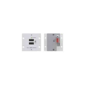 Kramer Wall Plate De Insercion - Cargador Doble Usb, Aliment