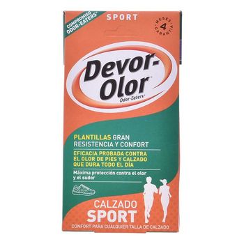 Plantillas Desodorantes Sport Devor-olor - 2 Uds