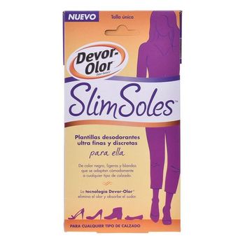 Plantillas Desodorantes Slim Soles Devor-olor - 2 Uds