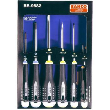 Juego De Destornilladores De Dise��o Ergon��mico 6 Piezas Be-9882 Bahco