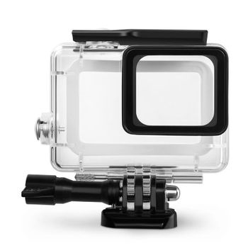 Carcasa Impermeable Para Gopro Hero 5/6/7/2018  Negra/transparente