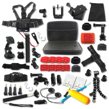 Kit De 50 Accesorios Para Gopro Hero