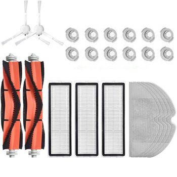 Kit De Accesorios Para Robot Aspirador Xiaomi Mi Roborock S6 Maxv S6 Pure S6 E4 S5 E35 E25 E20 S50 S51 T7, 24 Piezas