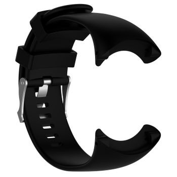 Pulsera De Tpu Negra Para Suunto Core.