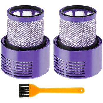 Pack 3 Recambios De Postfiltro Para Dyson V10 / Sv12  Azul / Naranja