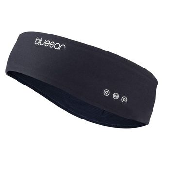 Banda Con Auriculares  Y Micrófono Bluetooth Black