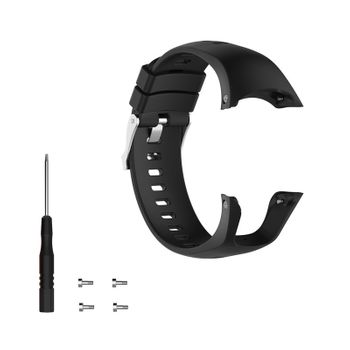 Correa De Reloj Para Suunto Spartan Trainer Wrist Hr , Incluye 6 Piezas Instalación Black