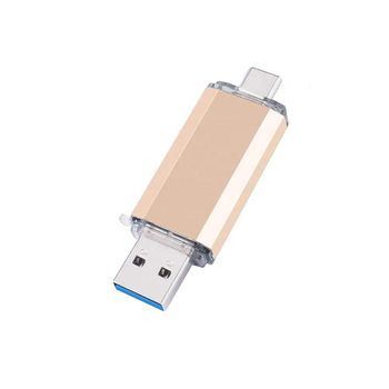 Unidad Flash Usb 3.0 Tipo C De 64 Gb Gold