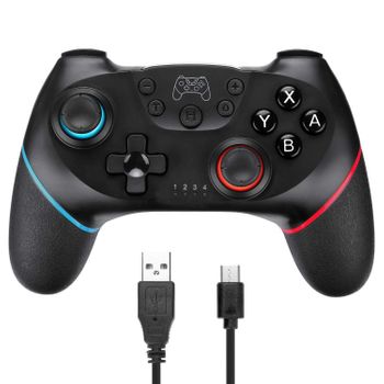 Función De Activación Por Vibración Doble Del Controlador De Juego Bluetooth Wireless Switch Pro