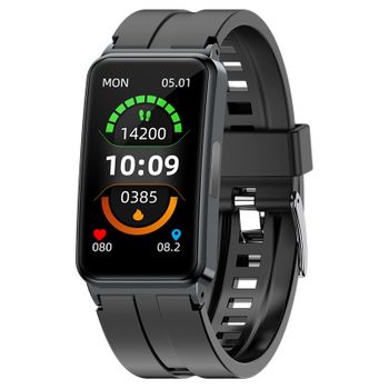 Reloj Inteligente Con Ekg/hrv, Frecuencia Cardíaca, Varios Modos Deportivos Black