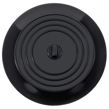 Tapón Para Fregadero De Silicona Black 15 Cm