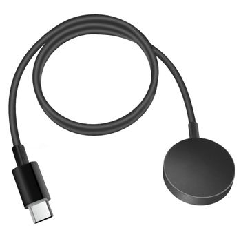 Cargador Usb-c Para Samsung Galaxy Watch 3/4/5/6/7, Active 1/2 Black