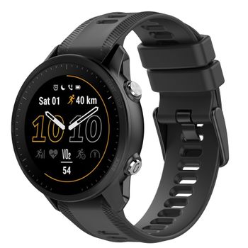 Correa De Silicona Para Relojes Garmin De 22 Mm. Black 22 Mm