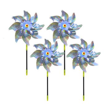 Espantapájaros Reflectante Wind Spinner 4-pack