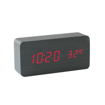 Reloj Despertador Digital Led Red