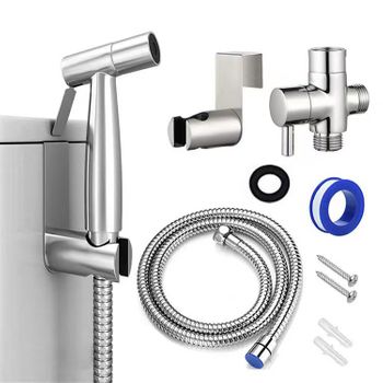 Ducha Bidet De Mano Con Flexo Silver