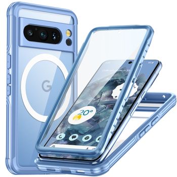 Funda Magnética A Prueba De Golpes Para Google Pixel 8 Pro Blue