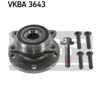 Juego De Ruedas De Rodadura Vkba3643