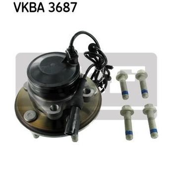 Juego De Ruedas De Rodadura Vkba3687