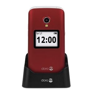 Doro 6060 Teléfono Móvil Con Tapa Dual Sim Rojo con Ofertas en Carrefour