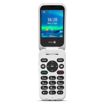 Doro 6060 Teléfono Móvil Con Tapa Dual Sim Rojo con Ofertas en Carrefour