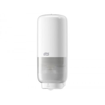 Dispensador De Jabon De Pared En Espuma Tork Elevation S4 Automatico Sensor Intuition 1000 Ml Color Blanco