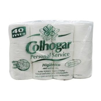 Papel Higie.2c Comun.40m Pq6 360 Servic - Colhogar - 605488