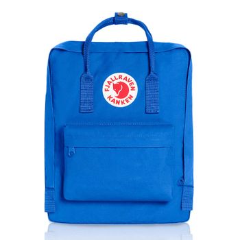 Mochila Unisex Niños Logo Reflectante Fjällräven Kånken Mini Azul